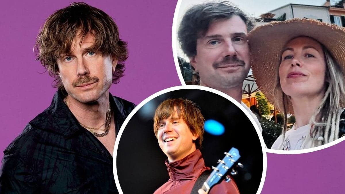 Timo Räisänen inför Melodifestivalen 2026, Timo Räisänen år 2008 och Timo Räisänen med frun Lina Räisänen