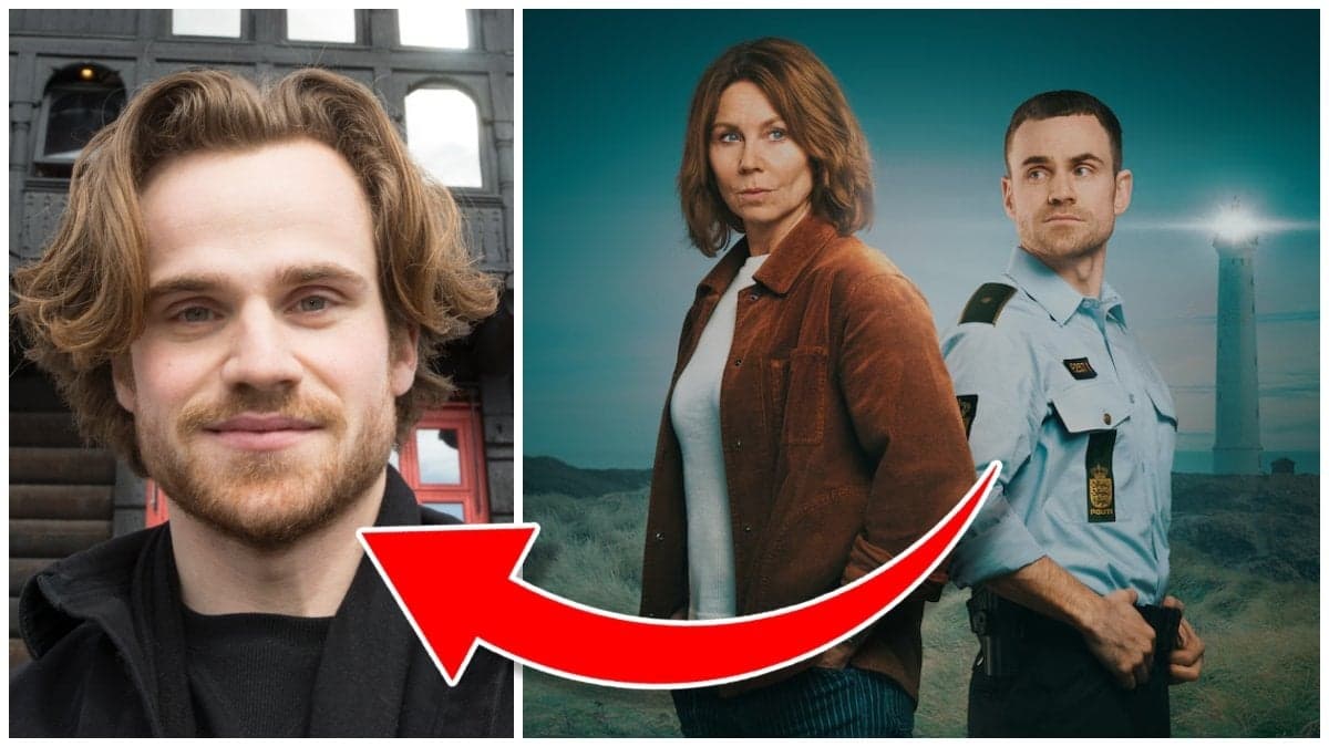 Allan Hyde och omslagsbilden till Vit Sand säsong 2