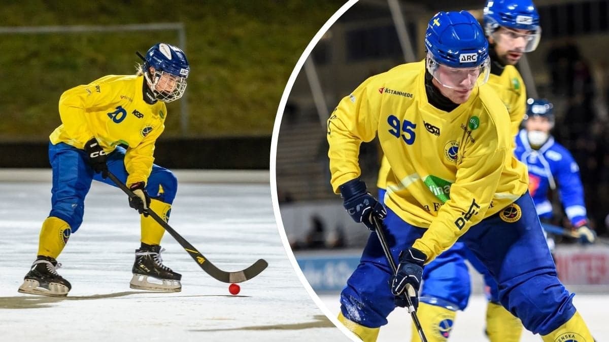 Bandyspelare som representerar Sverige i VM 2026