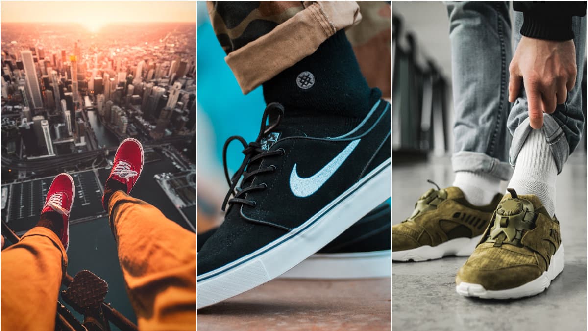 Snygga sneakers för honom under 500 kronor