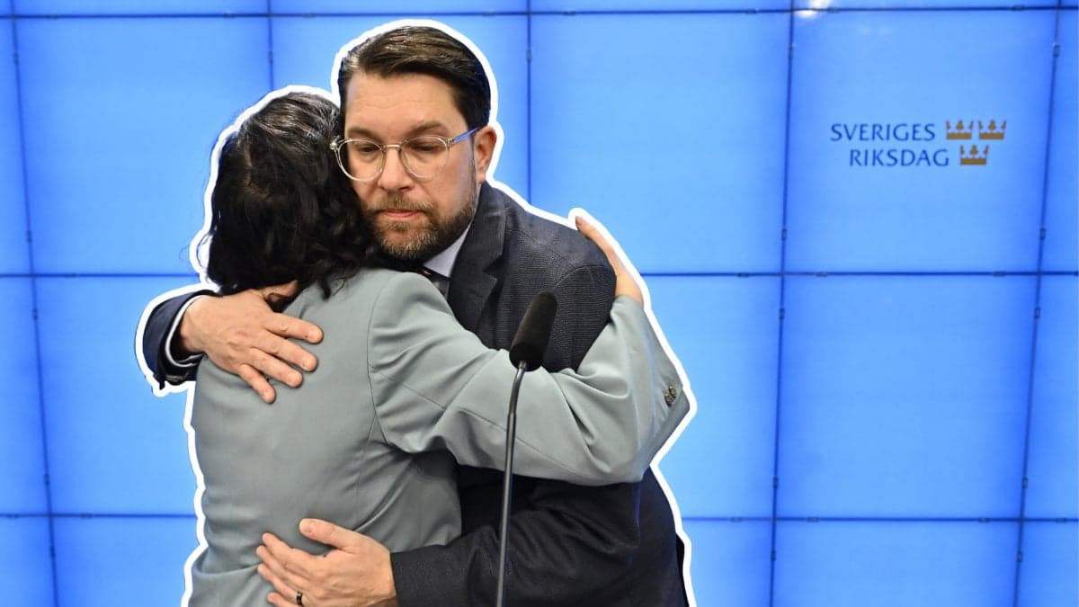 Simona Mohamsson och Jimmie Åkesson