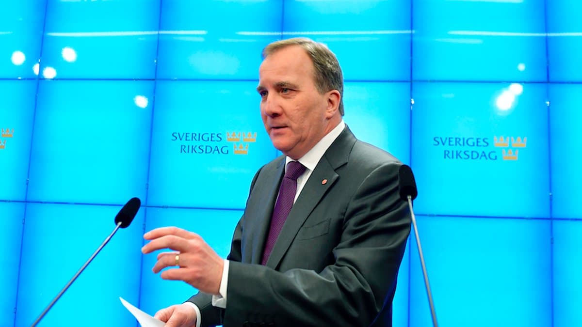 Socialdemokraternas Stefan Löfven.
