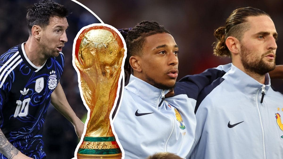 Lionel Messi, Michael Olise och Adrien Rabiot.