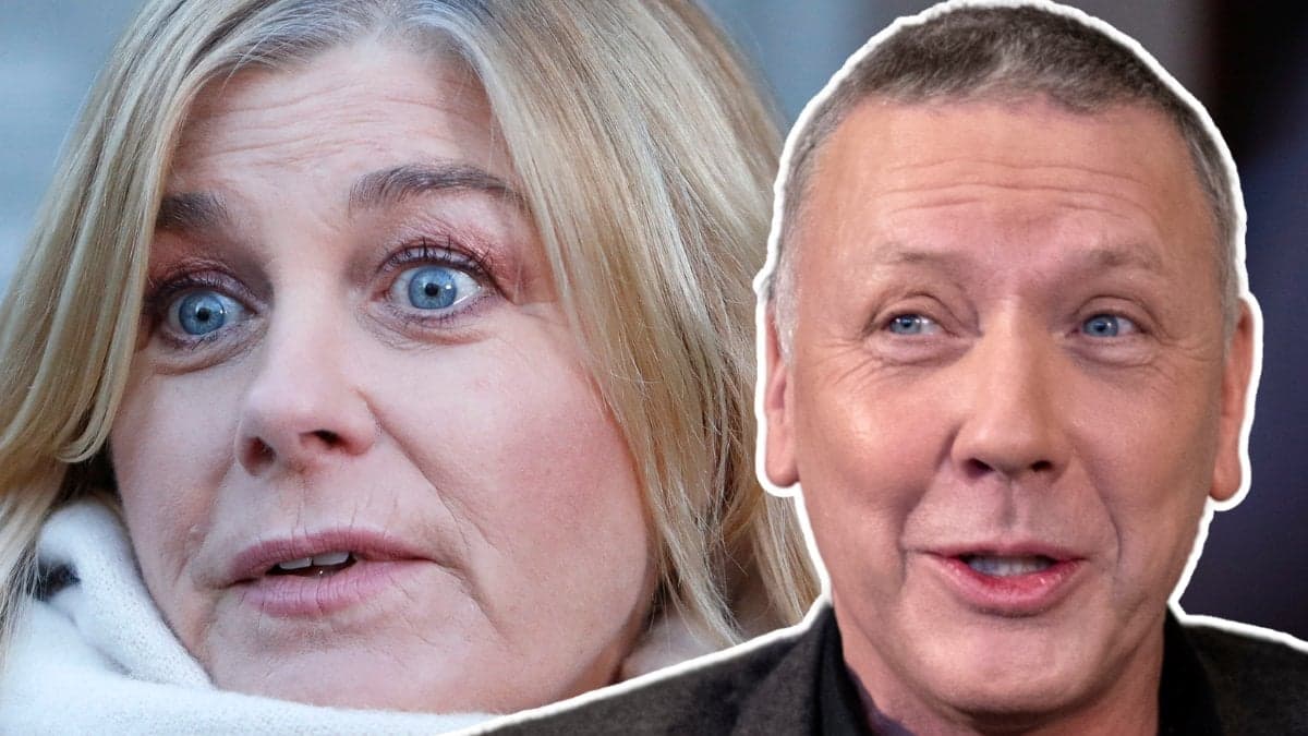 Mikael Persbrandt och Pernilla Wahlgren