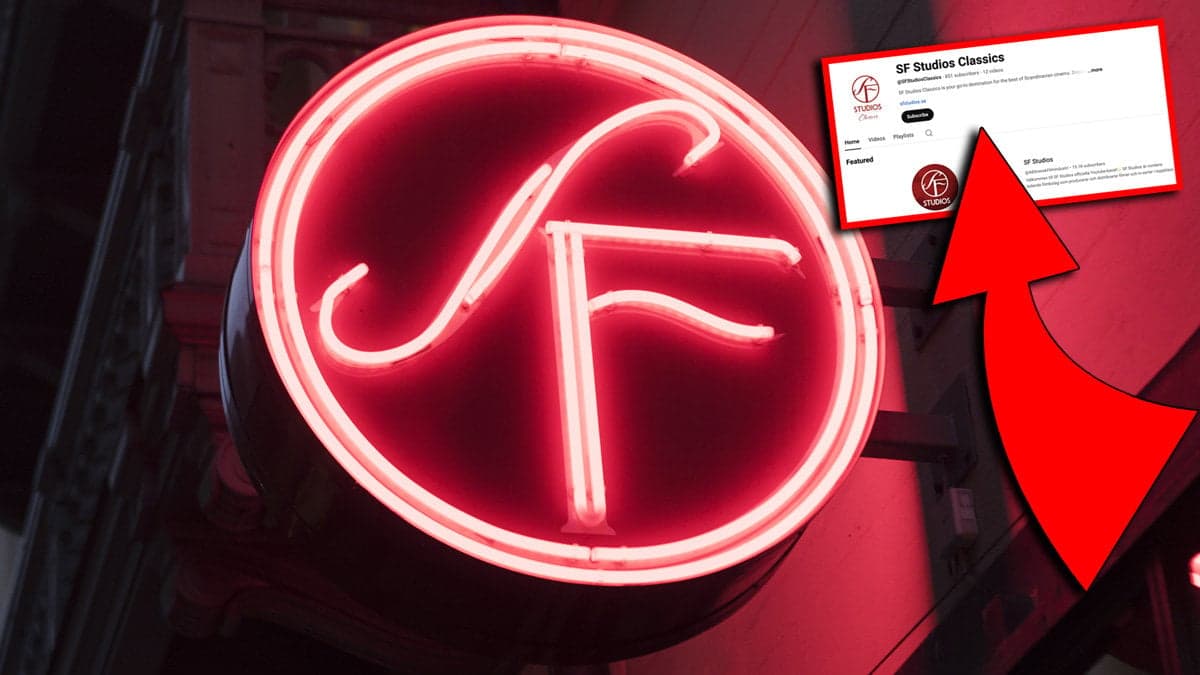 SF lägger ut svenska filmklassiker