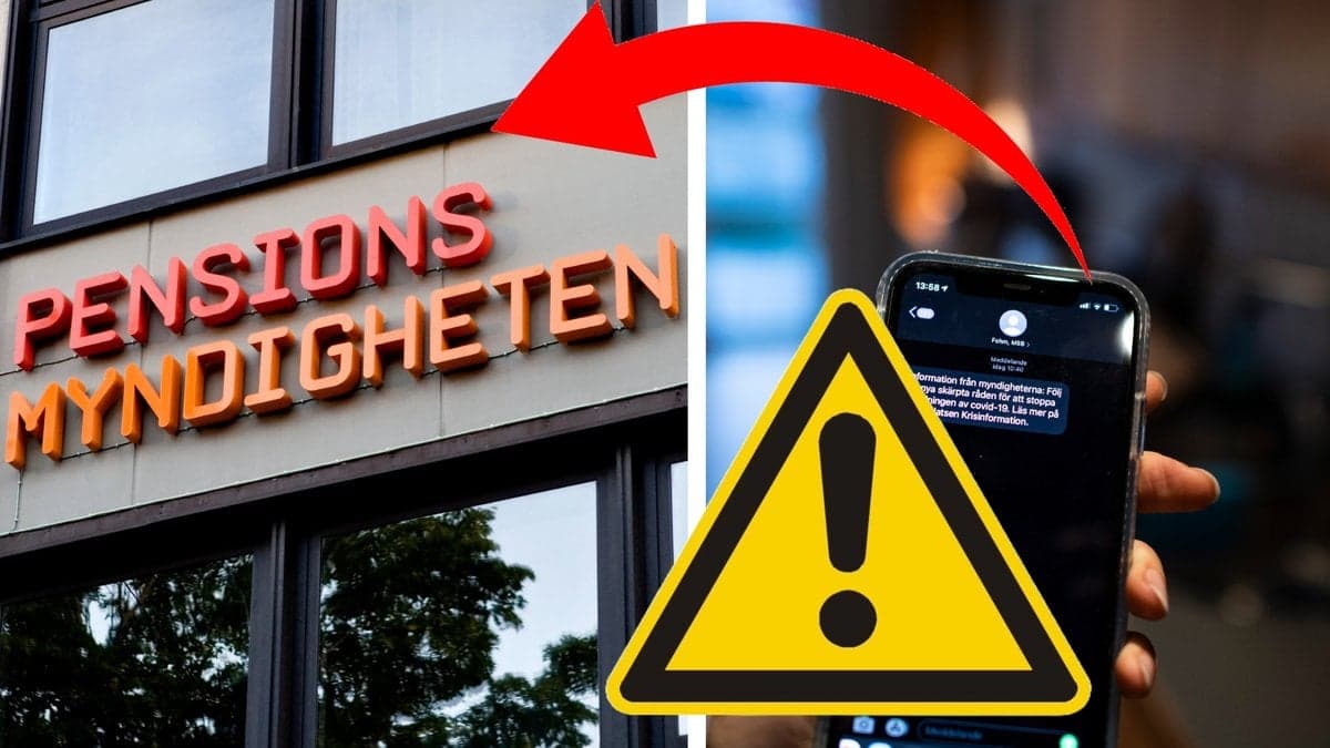 Pensionsmyndigheten och en telefon