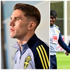 Viktor Gyökeres och Alexander Isak