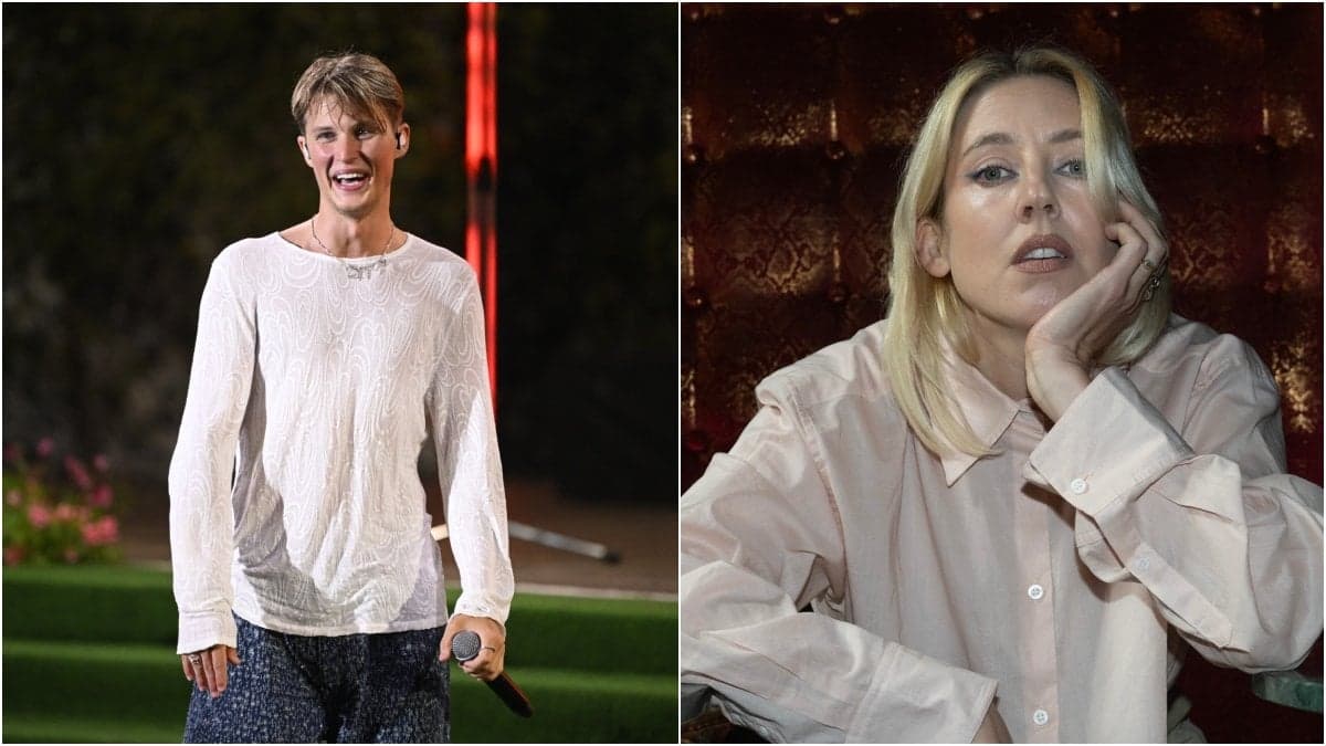 Victor Leksell och Veronica Maggio