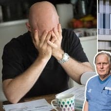 Bild på akutmottagning och läkare 