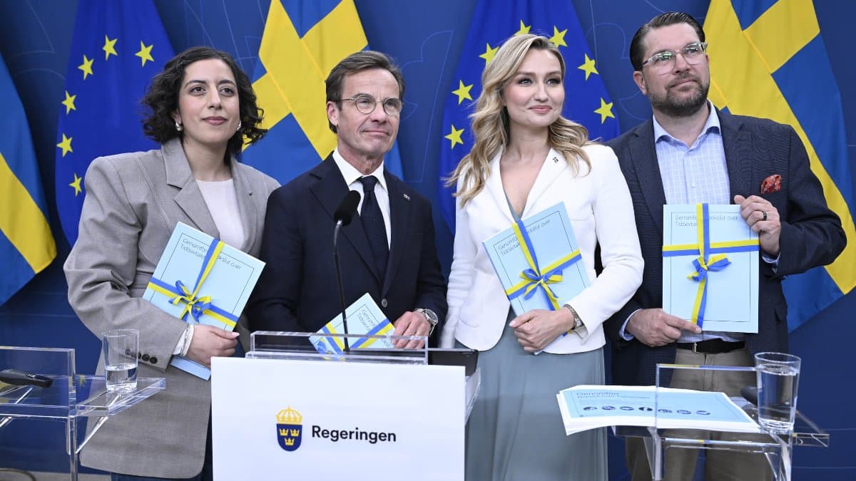 Regeringen, Jimmie Åkesson, Ebba Busch, Simona Mohamsson, Ulf Kristersson