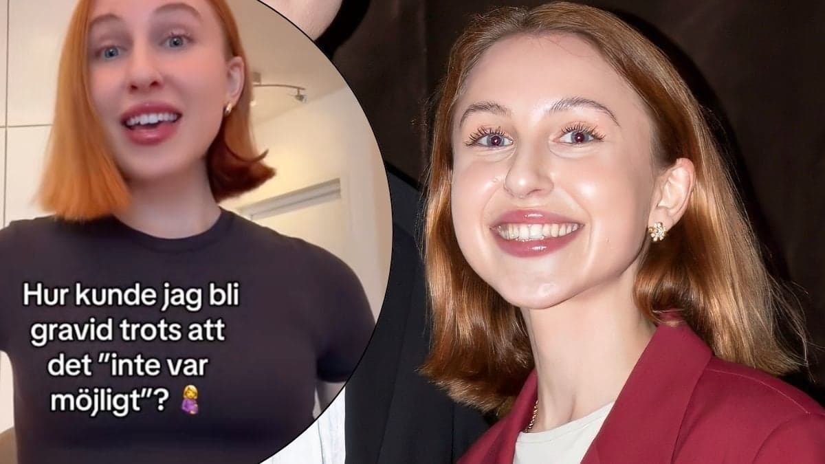 Molly Rosenström gravid