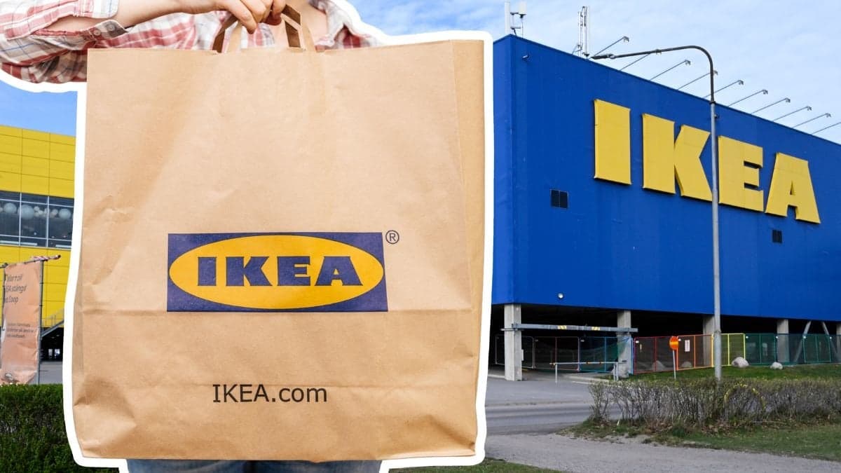 Ikea-kasse och Ikea-varuhus