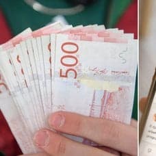 Pengar och Försäkringskassans app.