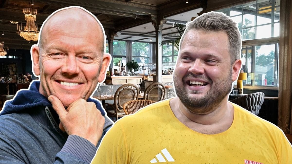 Daniel Ståhl och Mats Sundin