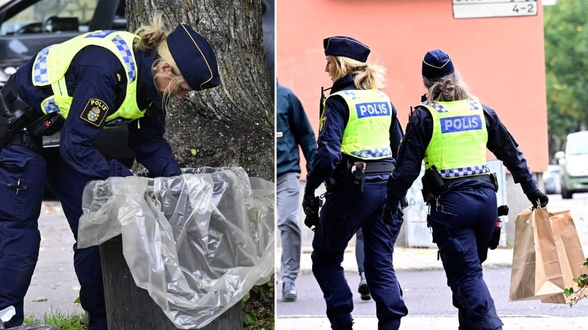 Poliser.