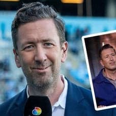 Jonas Dahlquist och Jonas Dahlquist tillsammans med Marie Lehmann i På Spåret 2025-2026.