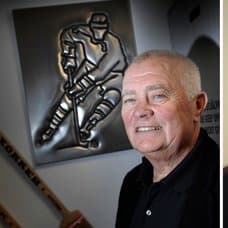 Lars-Gunnar Jansson till höger och vänster.