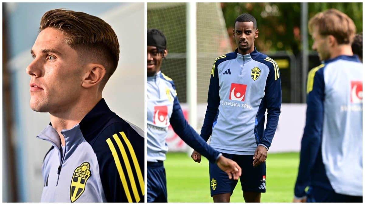 Viktor Gyökeres och Alexander Isak
