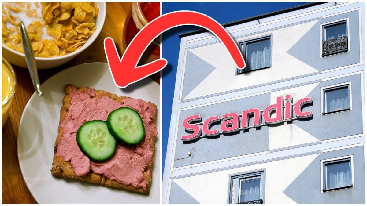 Hotellfrukost och scandic.
