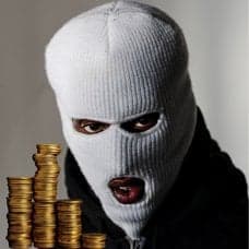 Bild på artisten 1.Cuz och hans mask