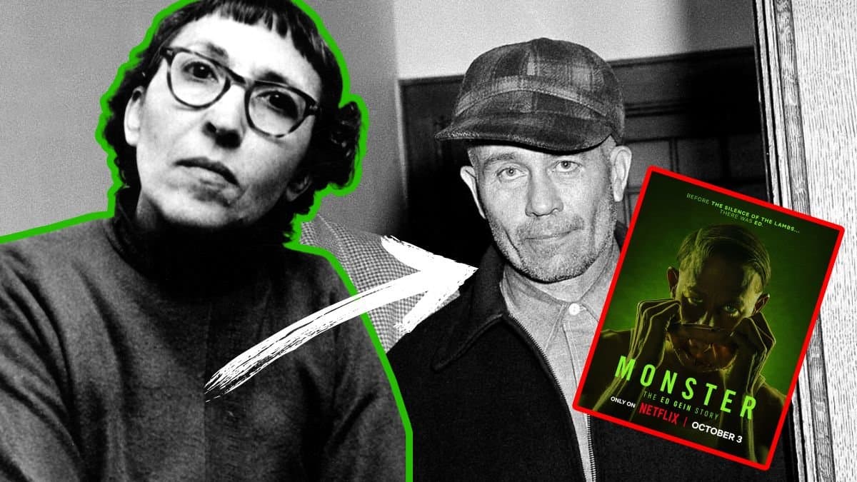 Adeline Watkins, Ed Gein och omslaget till Monster: The Ed Gein Story