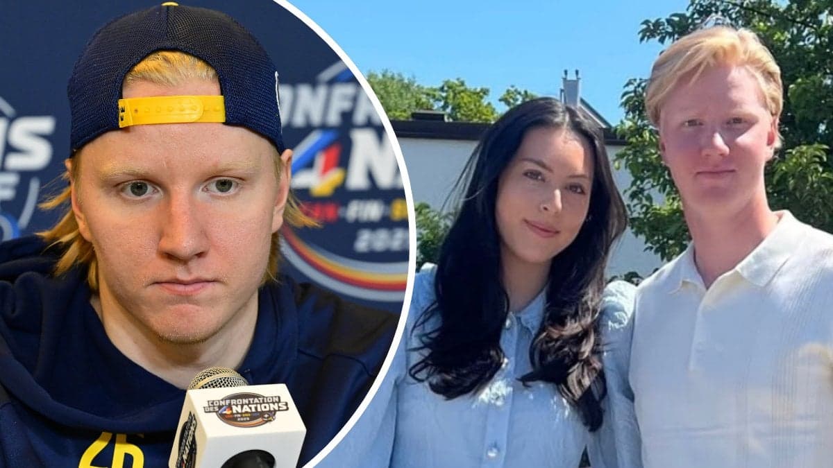 Rasmus Dahlin och Carolina Matovac.