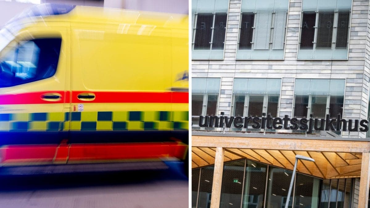 ambulans och sjukhus