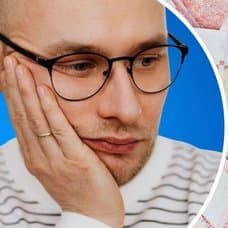 Bekymrad man och svenska femhundralappar