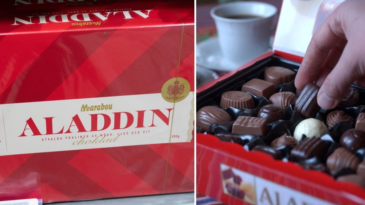 Bilder på Aladdin-asken.