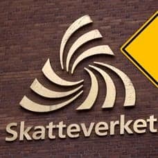 En Skatteverket-logga och en kalender.