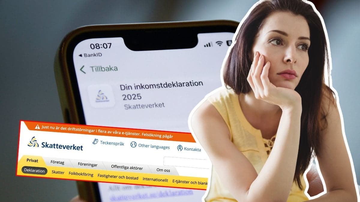 Deklaration och en kvinna.