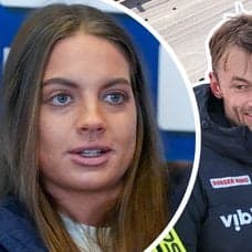 Kristine Stavås Skistad och Petter Northug