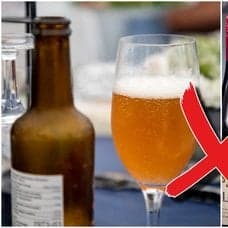Alkohol och öl.