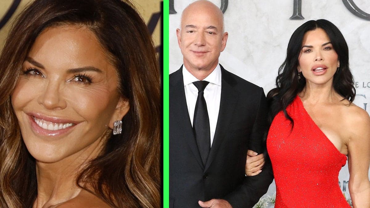Lauren Sanchez och Jeff Bezos
