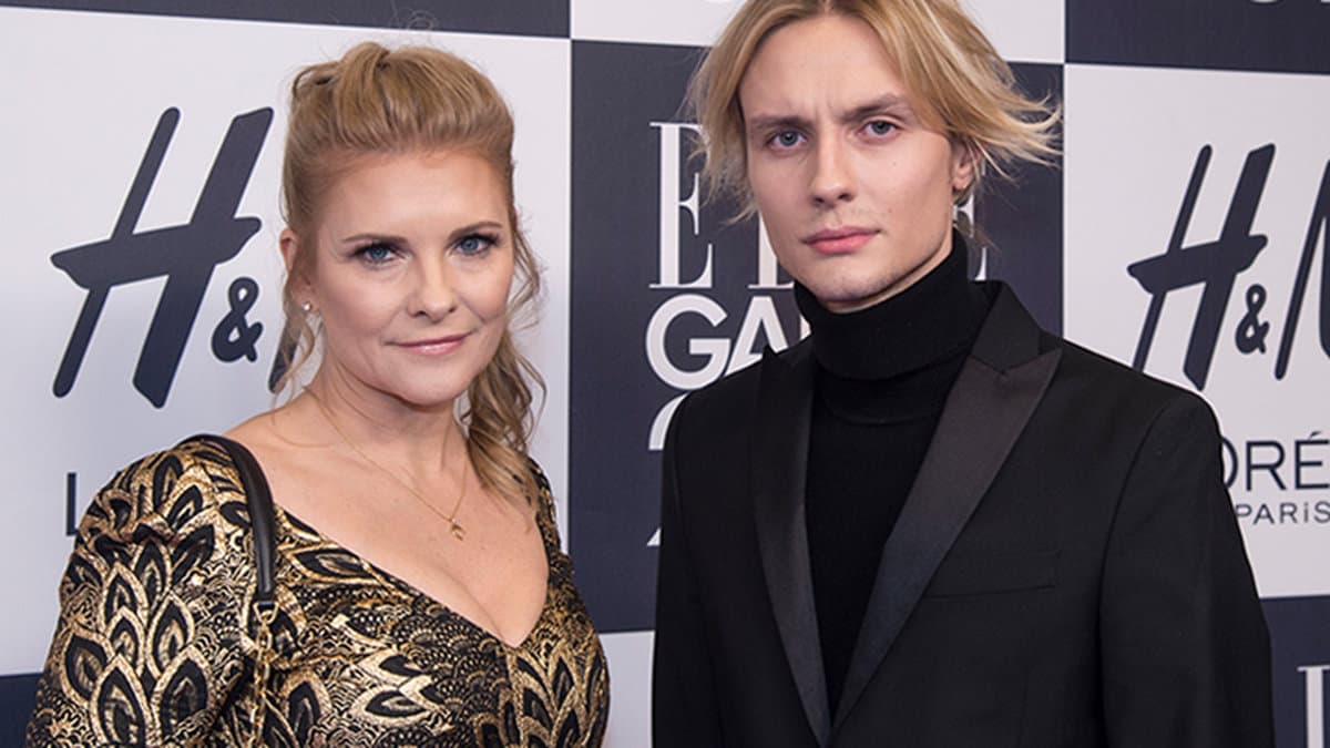 Oscar Enestad och flickvännen Cecilia Dahlbom