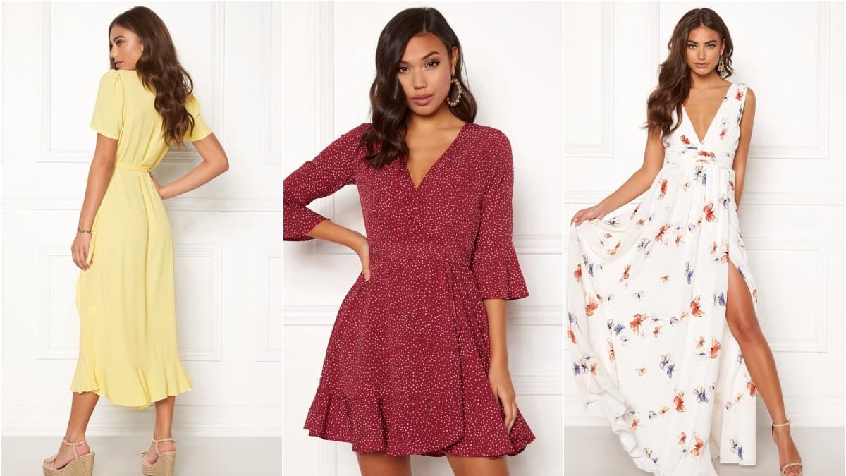 Snygga klänningar sommaren 2019
