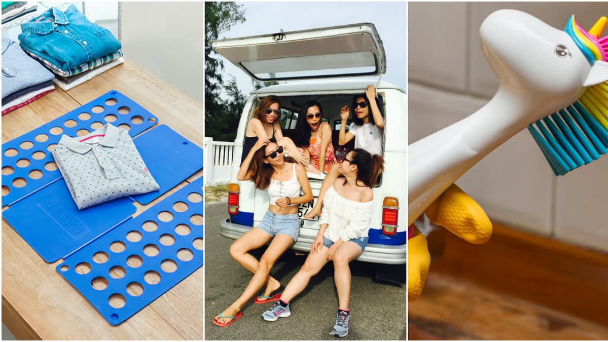 Klädvikare, tjejgäng på roadtrip och en diskborste i form av en enhörning.