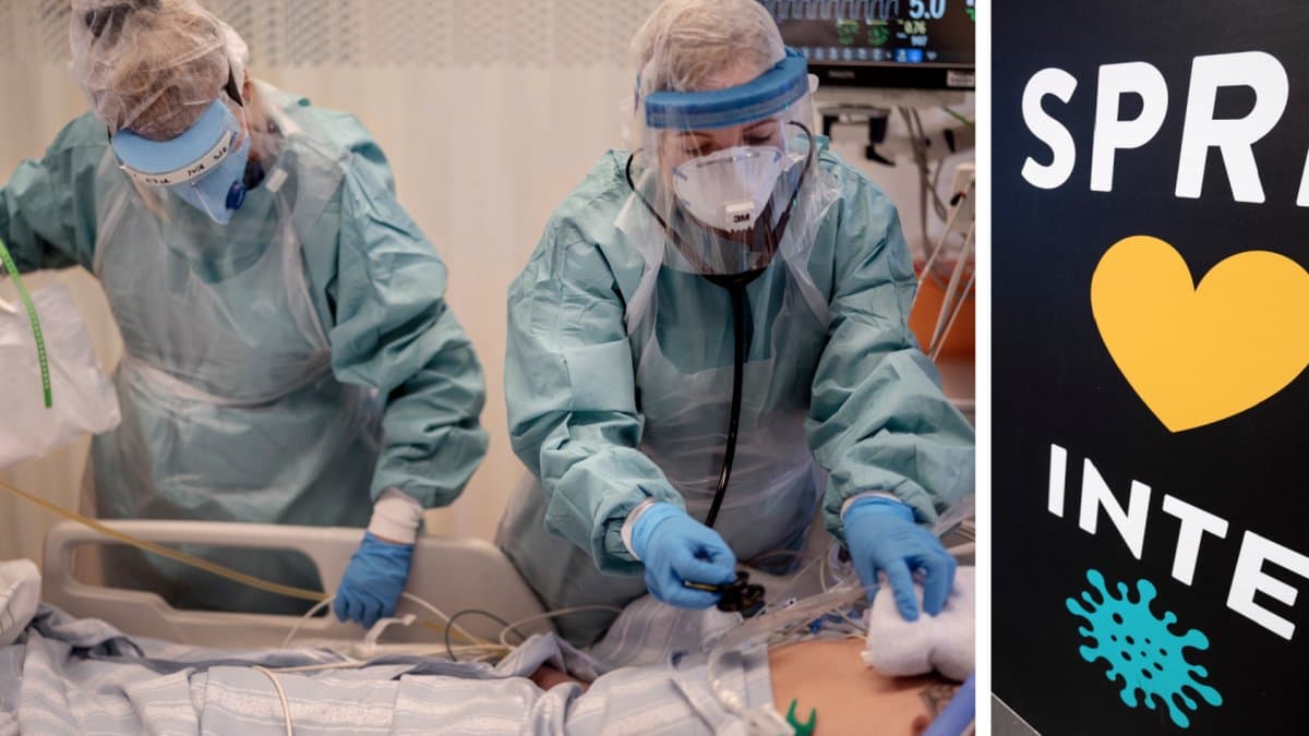 Färre dör i covid-19 på sjukhus