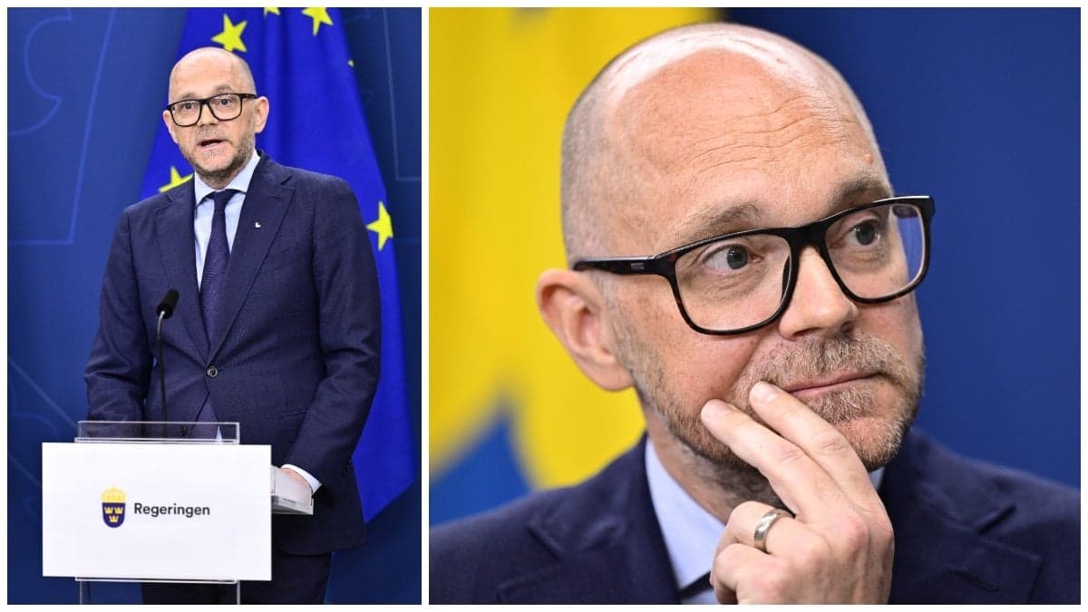 Johan Britz (L) är arbetsmarknadsminister.