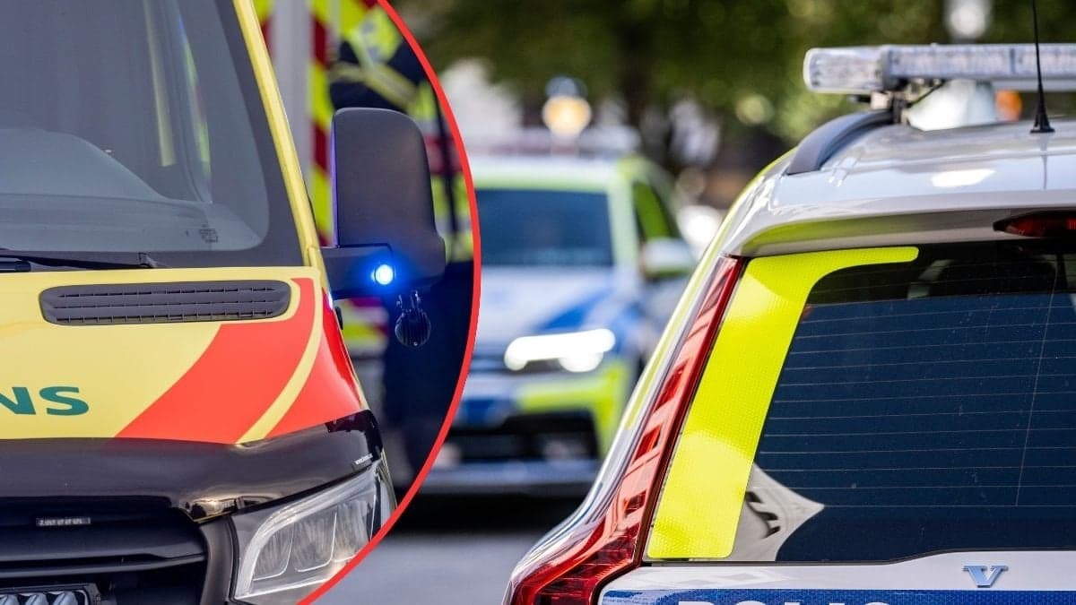 ambulans och polis