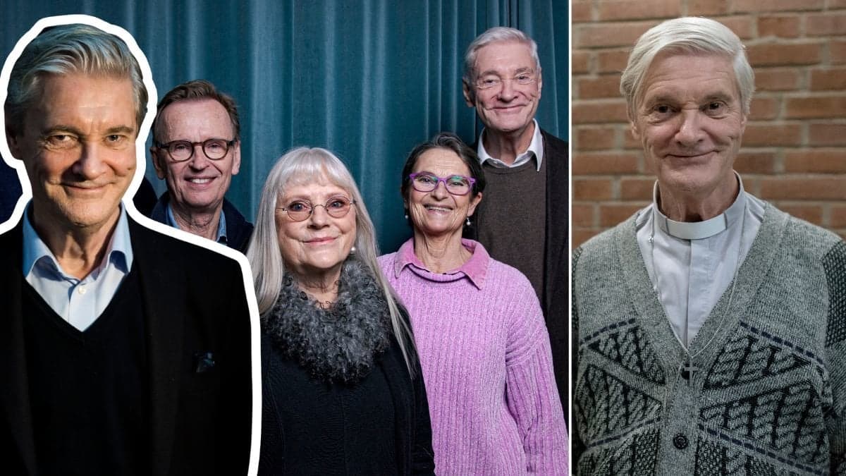 Claes Månsson och delar av Lorry-gänget.