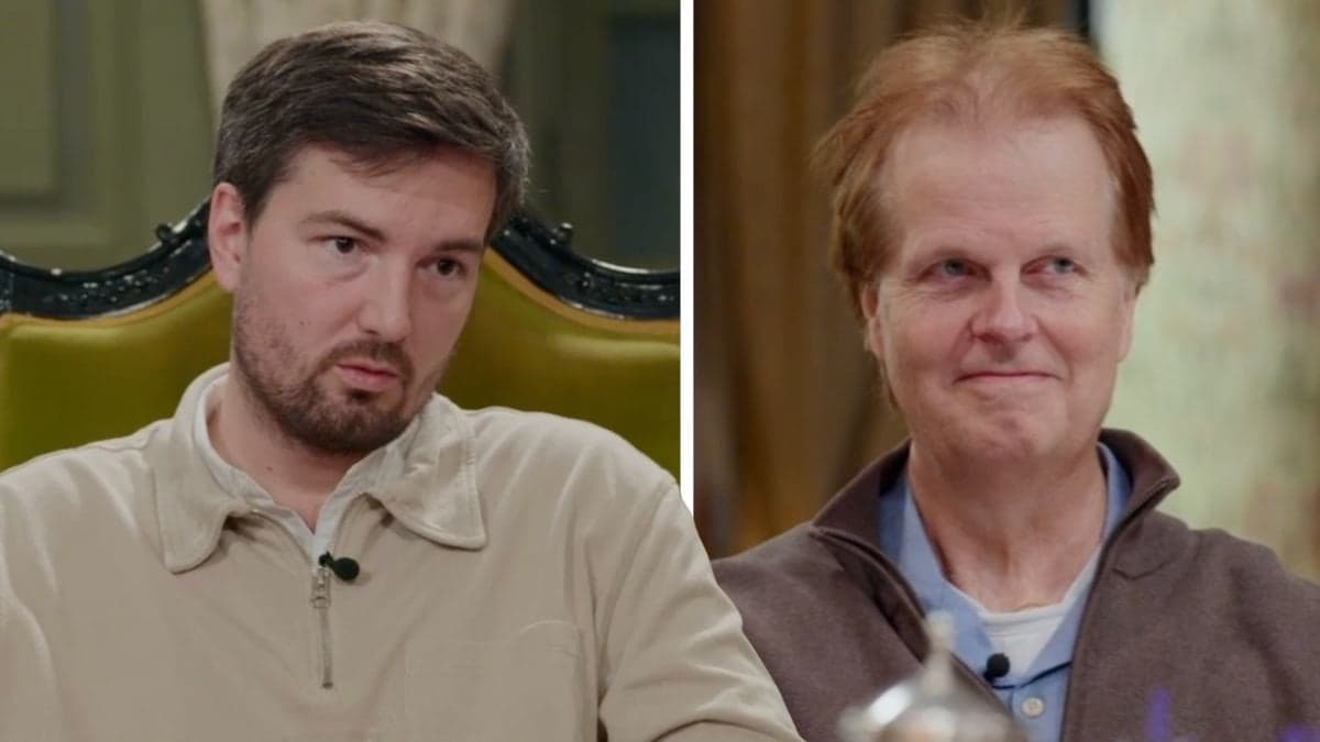Torbjörn Averås Skorup och Patrik Norqvist i Förrädarna 2026
