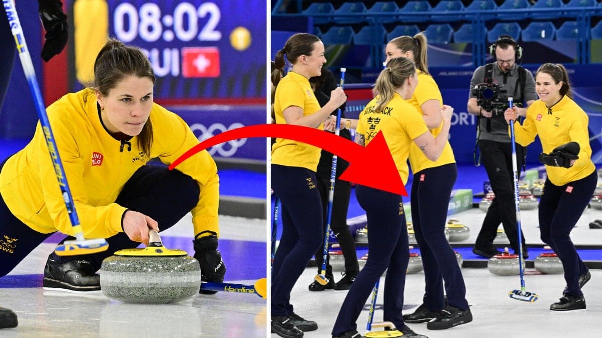 Svenskt Curlingspelare i OS 2026