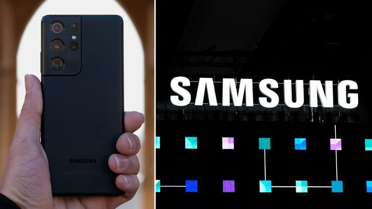 Samsung-mobil, Samsungs logotyp.