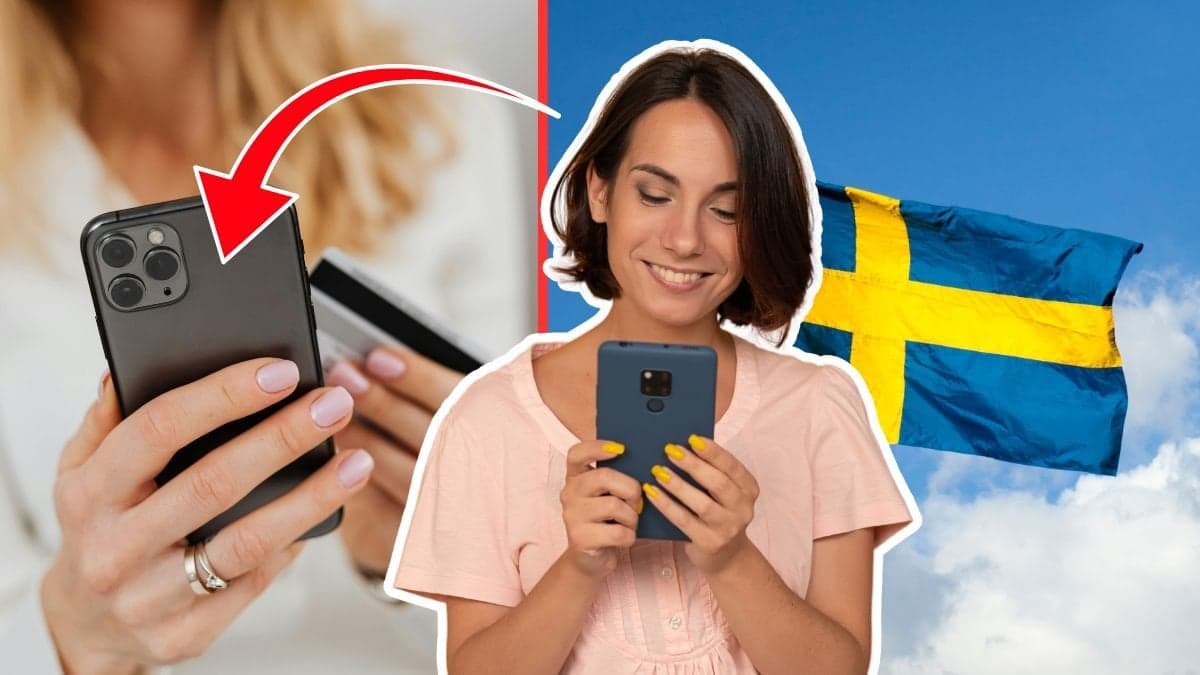 Mobil, Sverigeflagga