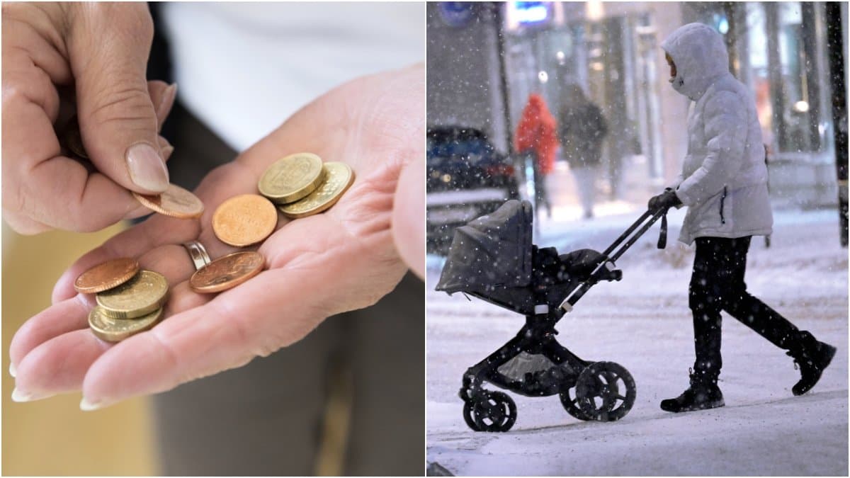 Svenska folket tjänar allt mindre pengar. 