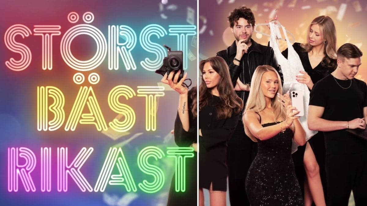 Den nya realityserien Störst, bäst, rikast har premiär på SVT.