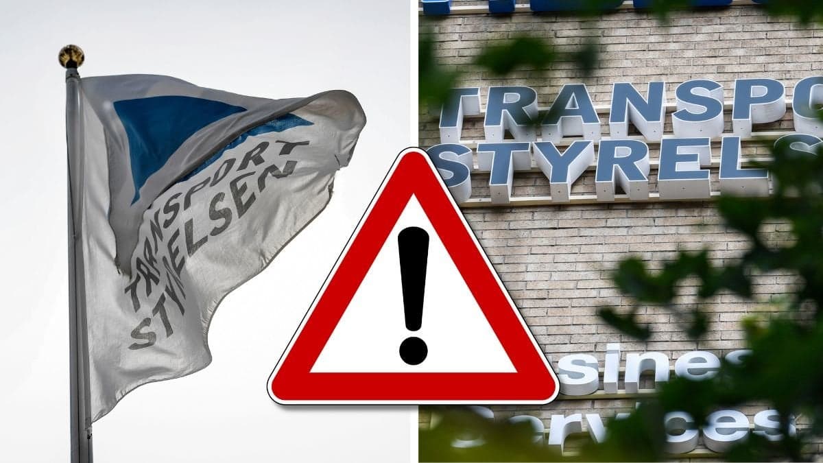 Transportstyrelsen och trafikverket ligger nere.