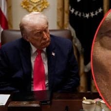 Donald Trump som sover