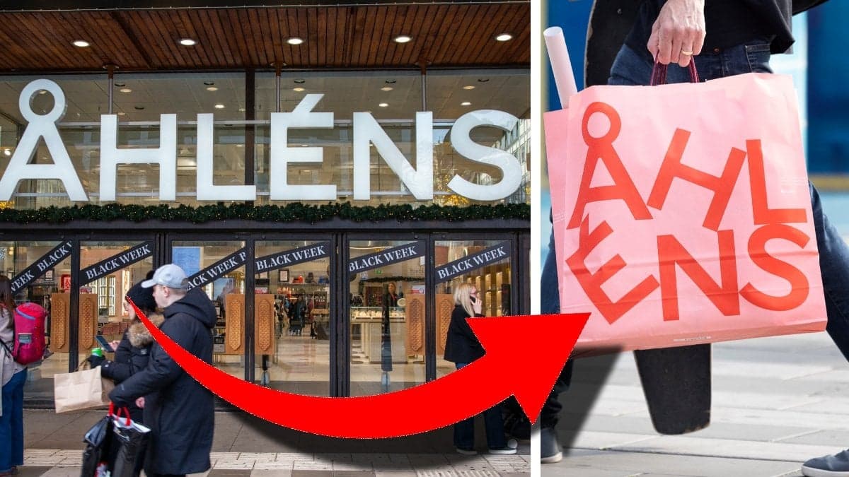 Åhlens kasse och varuhus